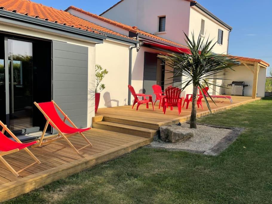 Villa Grand Standing Avec Piscine Proche Nantes La Chapelle-Heulin Exterior photo